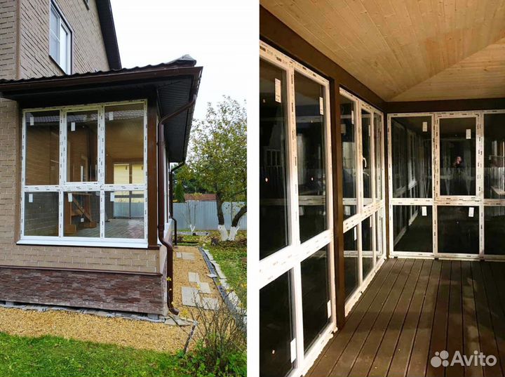 Остекление под ключ