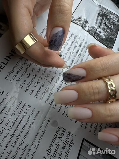 Маникюр гель лак