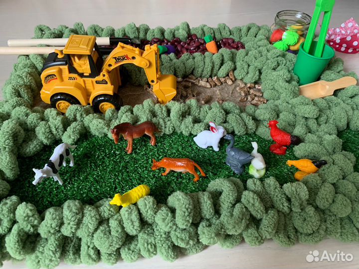 Сенсорная доска (ферма,огород)