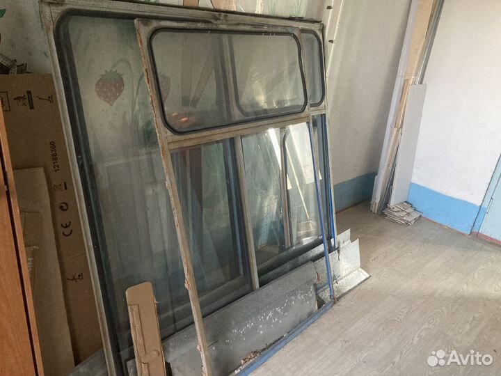 Балконная рама бу