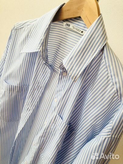 Рубашка oversize Zara pS/M