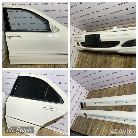 В разборе mercedes w220 м113 5.0