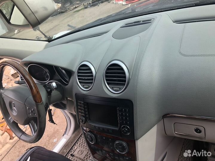 Торпеда на mercedes GL 164 серая