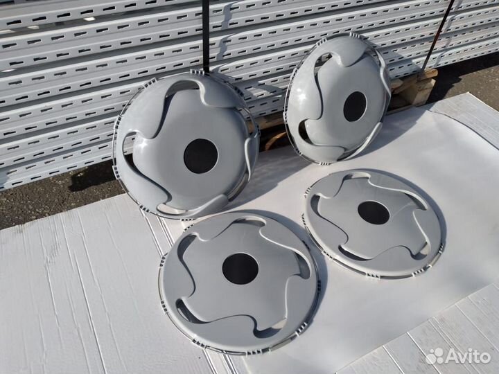 Колпаки Комплект 2 перед + 2 задних R 19.5 Серые