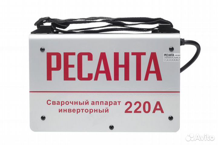 Сварочный аппарат инверторный ресанта саи-220