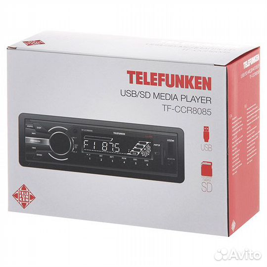 USB-Автомагнитола Telefunken TF-CCR8086