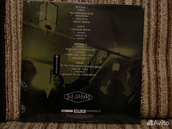 Def Leppard Greatest Hits 2 LP SS UK Новая