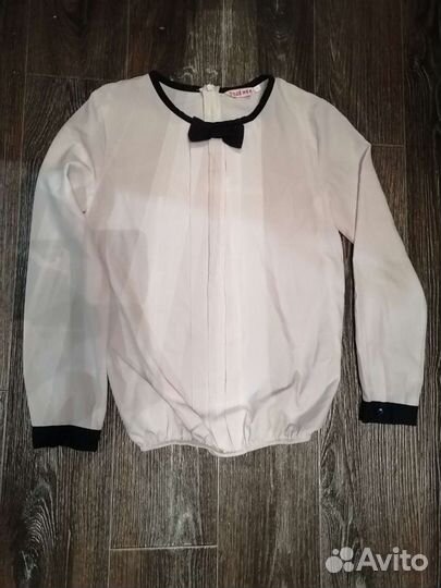Блузка белая для девочек