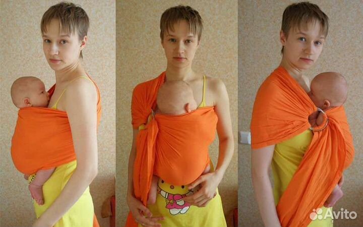 Слинг для новорожденных