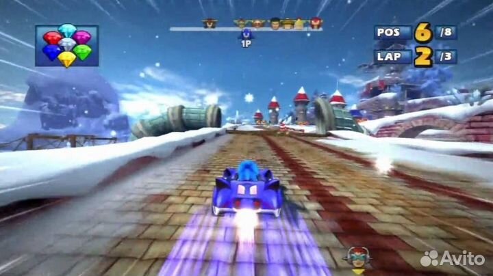 PS3 Sonic & sega All-Stars Racing Новый