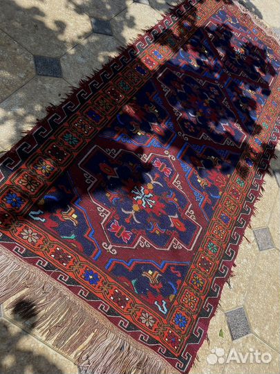 Старинный ковер ручной работы, сумах