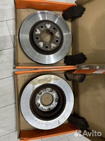 Тормозные диски и колодки mazda 6 gj