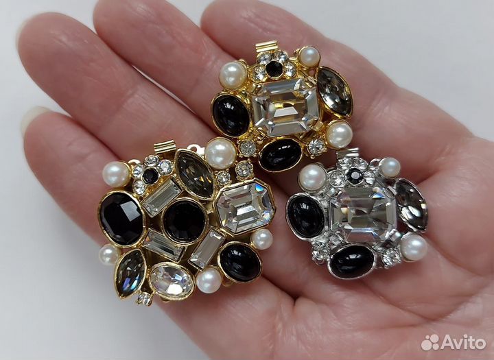 Фурнитура для украшений.Замочек на 5 нитей