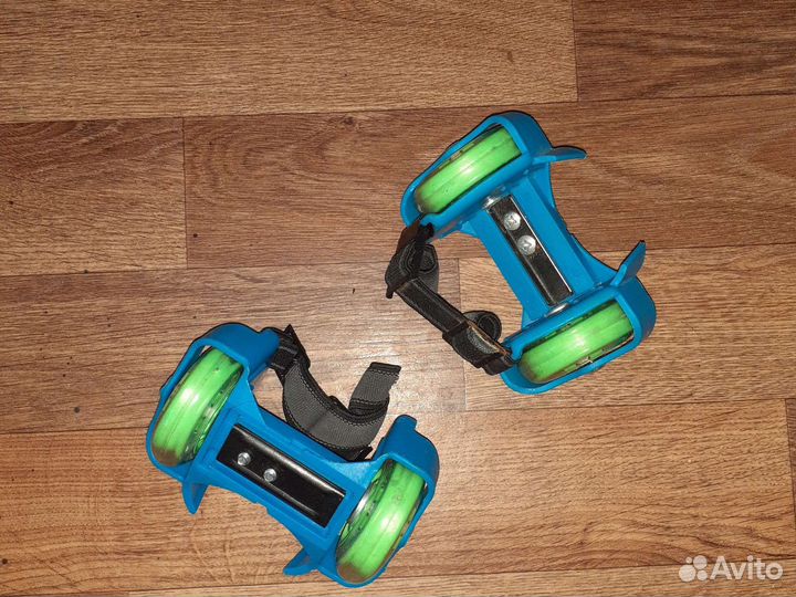 Ролики на обувь раздвижные