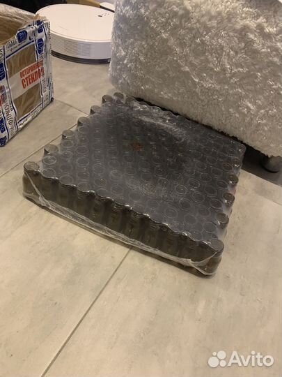 Спайка стеклянных баночек 126 штук