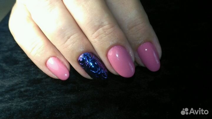 Гель лак, Наращивание ногтей,Маникюр