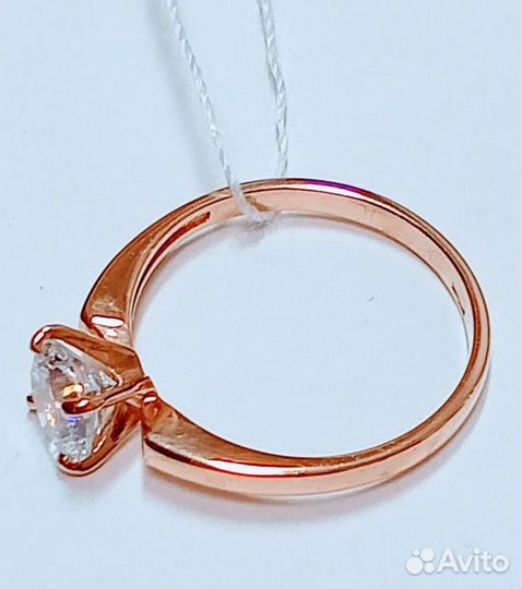 Золотое кольцо с камнем 16,5р