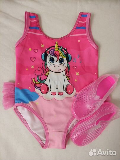 Купальник и аквасоки/кораллки/аквашузы