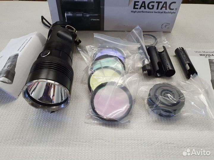 Фонарь EagleTac MX25L4 Kit (SBT-70, холодный свет)