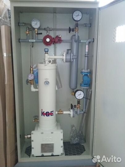 Резервуар с испарителем для газификации дома