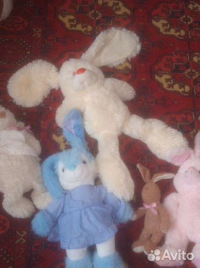 Коллекция винтажных зайцев-кроликов