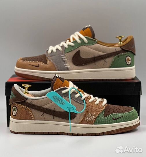 Кроссовки мужские nike air jordan 1 Low Voodoo