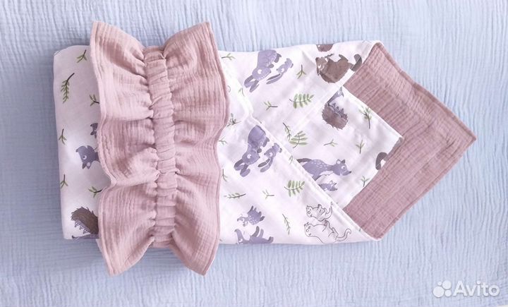 Плед детский муслиновый