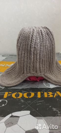 Шапка зимняя женская вязаная