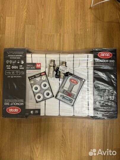 Радиатор Rifar monolit 300 8 секций