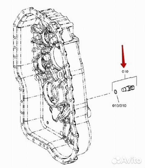 Датчик скорости ZF