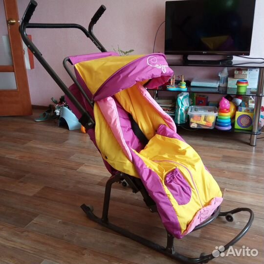 Санки-коляска