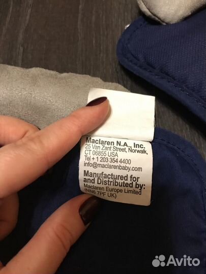 Подголовник для коляски mclaren аксессуары