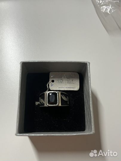 Серебряное кольцо мужское