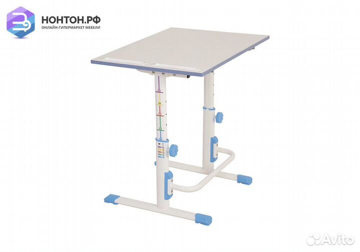 Парта-трансформер Polini kids Simple белый / синий