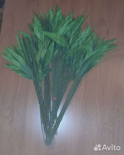 Искуственная зелень для создания букетов из мыла