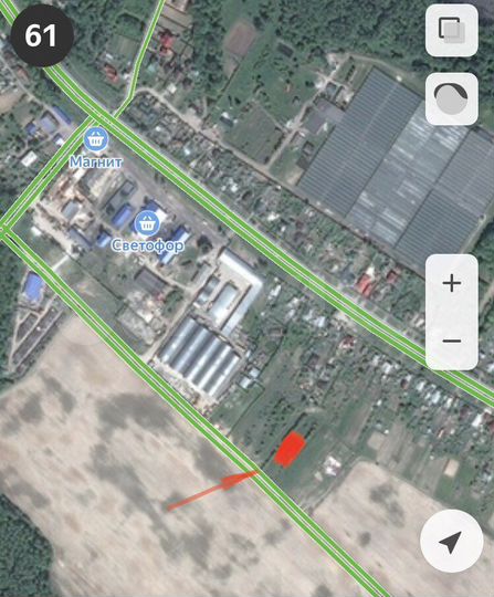 Участок 13,3 сот. (ИЖС)