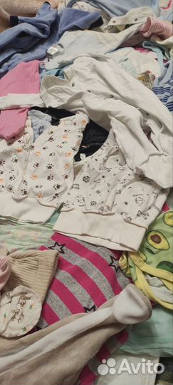 Вещи 2 огромных пакета(57 вещей) 56, 62, 68 р