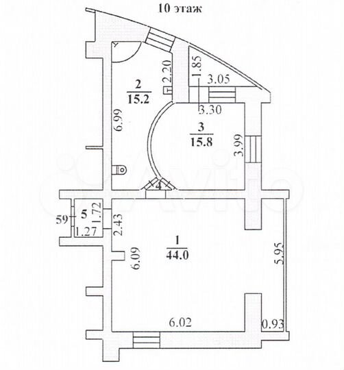 3-к. квартира, 146 м², 10/11 эт.