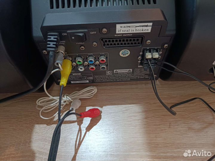 Микросистема dvd/cd/mp3/FM радио. Mystery MMK-702U