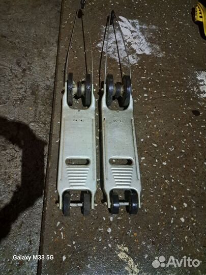 Лыжи (роликовые) для асфальта СССР