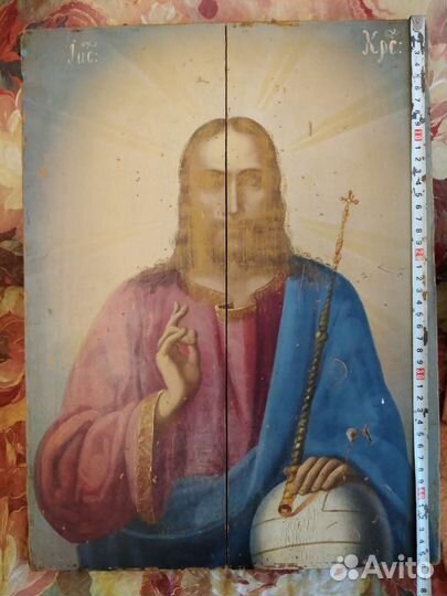 Икона очень старая. Разумный торг уместен