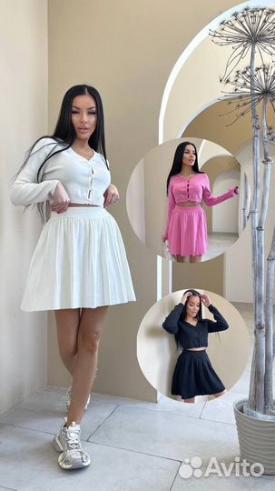 Костюм двойка женский 3 цвета