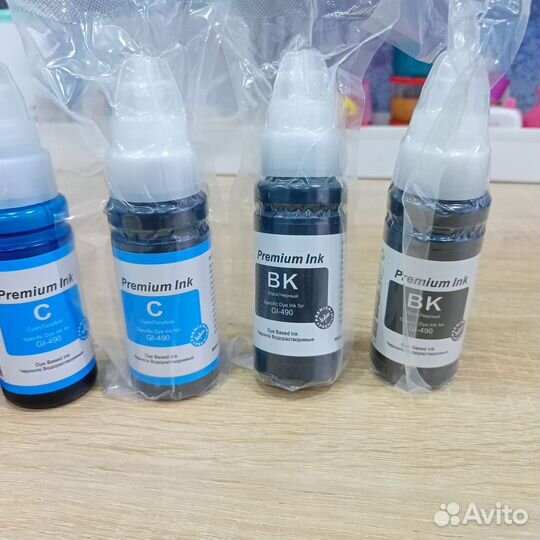 Чернила для принтера canon