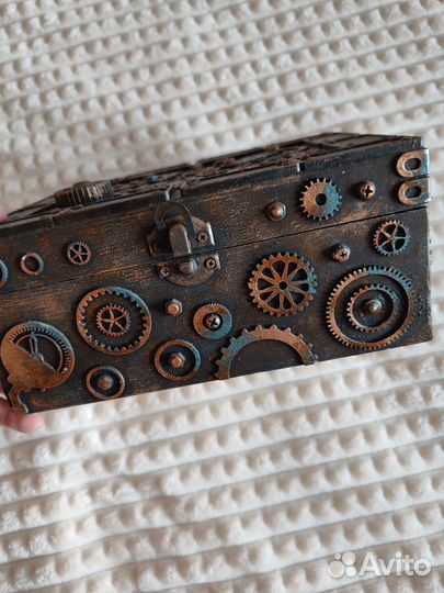 Авторская шкатулка ручной работы