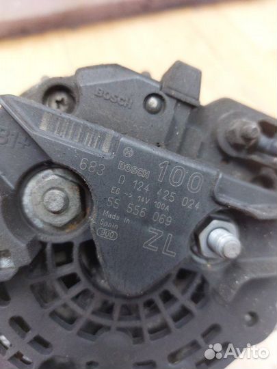 Генератор Opel Astra H Z14XEP 2004-2015