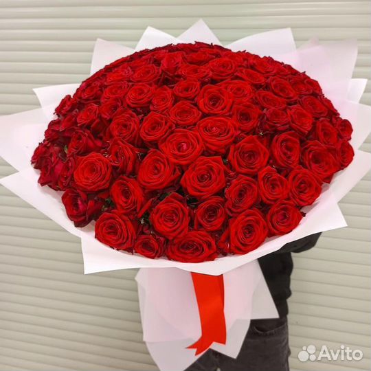 101 роза, 25 51 101 роза с доставкой