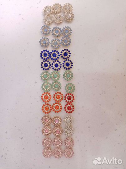 Серединки металлические