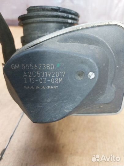 Дроссельная заслонка Opel Zafira B минивэн Z18XER