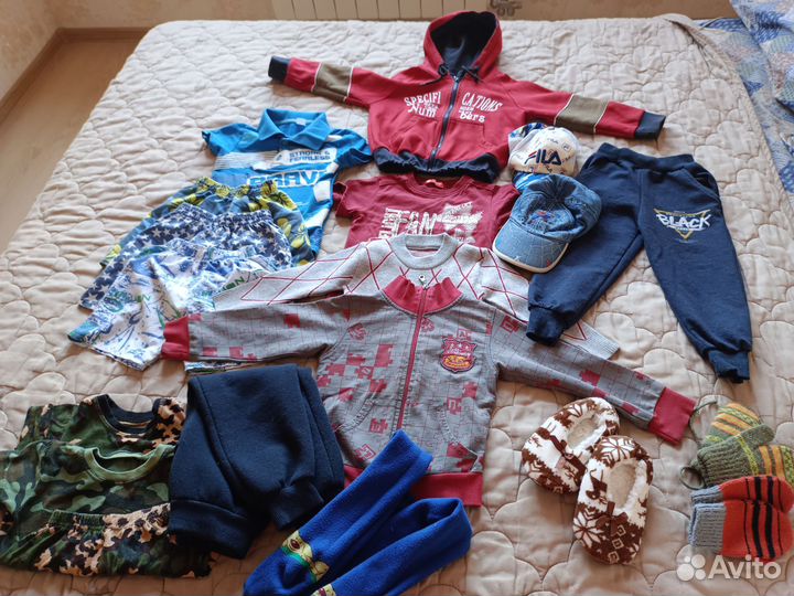 Вещи пакетом на мальчика 92 98