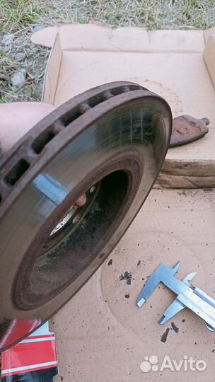 Тормозной диск передний Веста